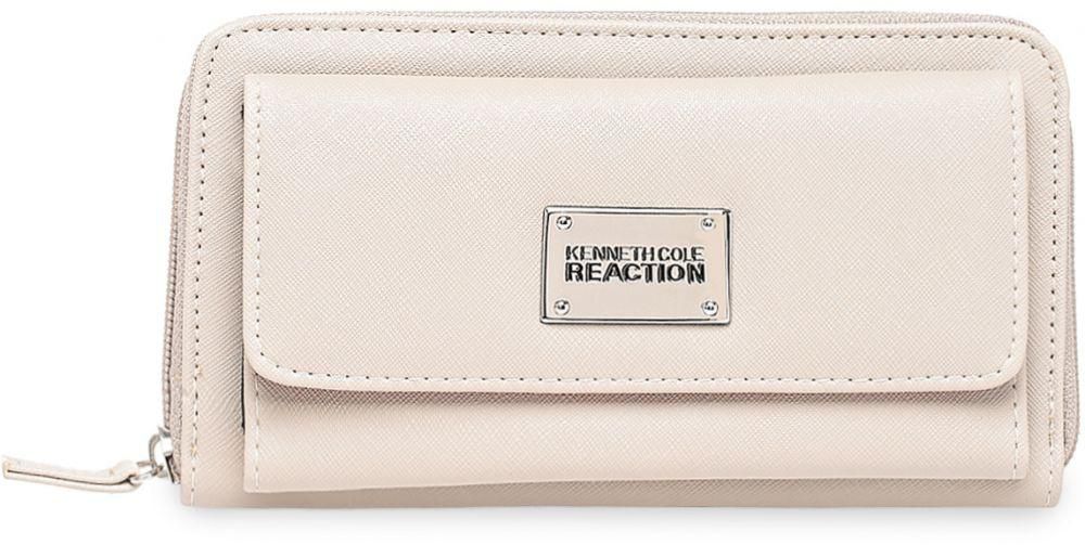 Kenneth Cole REACTION Pink Synthetic For Women - Zip Around Wallets