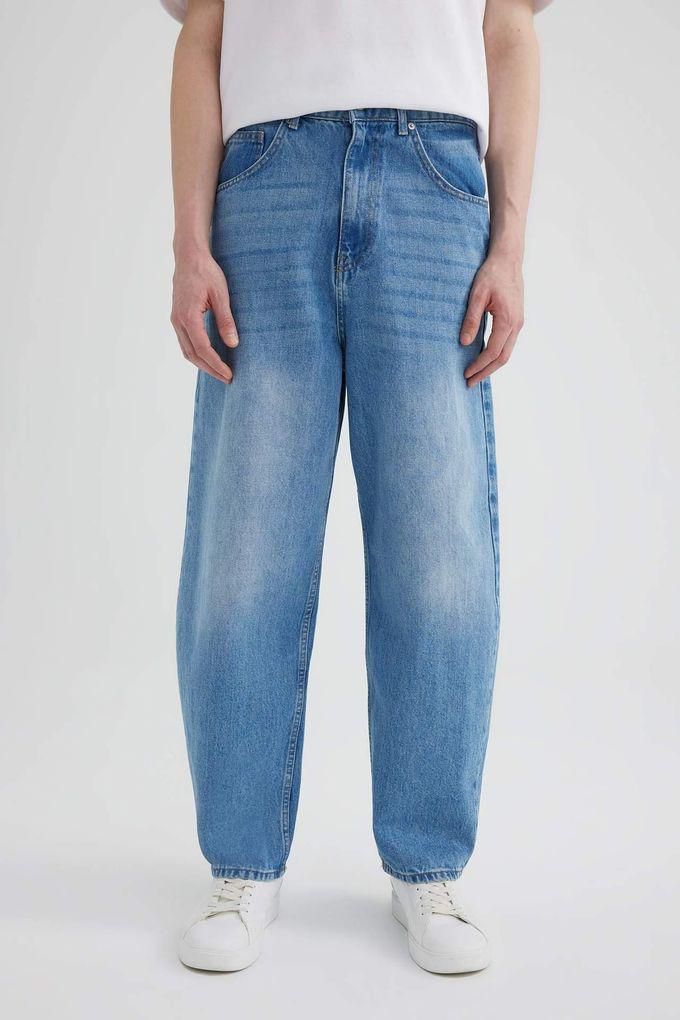 Defacto Baggy Fit Normal Waist Wide Leg Jeans