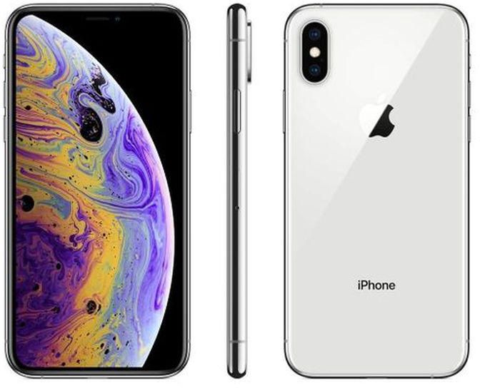 Apple Iphone XS Max 64gb Silver Free Pouch And Tempered Glass