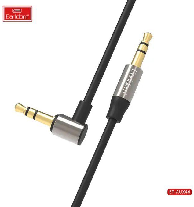 Earldom ET-AUX46 Earldom Cable 3.5mm - Length 1000mm - BLACK