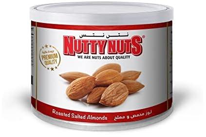 Nutty Nuts Almonds Dry Roasted & Salted -100g