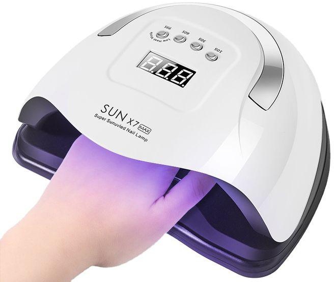 Sun Portable 2-in-1 7 XUV Lamp Nail Dryer LED Nails Machine