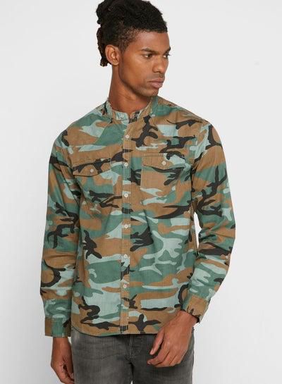 Camouflage Printed Shirt Multicolour
