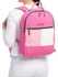 Tommy Hilfiger 6934453-521 Flag Colorblock Backpack for Women - Canvas, Fuchsia