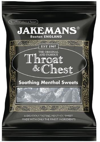 JakeMans Throat & Chest Cough Drops 100g