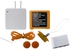 Simplism Set for Apple iPod Nano Silicone Case Cover [Orange]