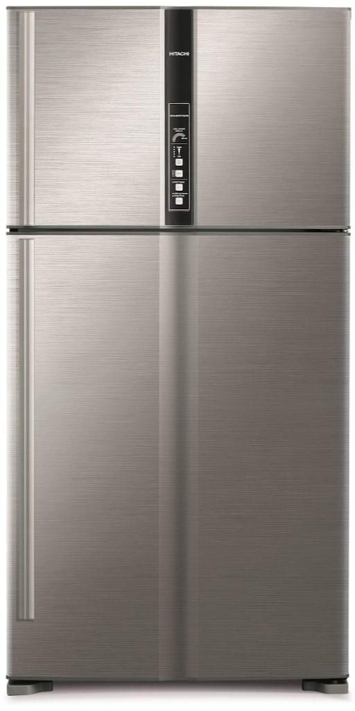 Hitachi 700L Net Capacity Top Mount Inverter Series Refrigerator Brilliant Silver- RV990PUK1KBS