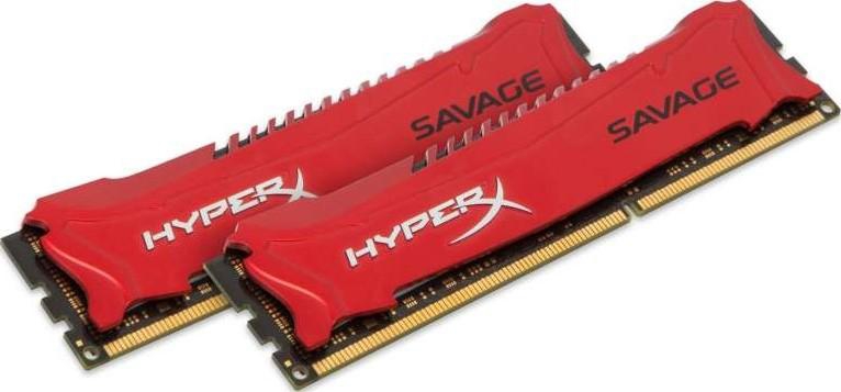 HyperX Savage 16GB Kit (2x8GB) 1866MHz DDR3 Non-ECC CL9 DIMM XMP | HX318C9SRK2/16