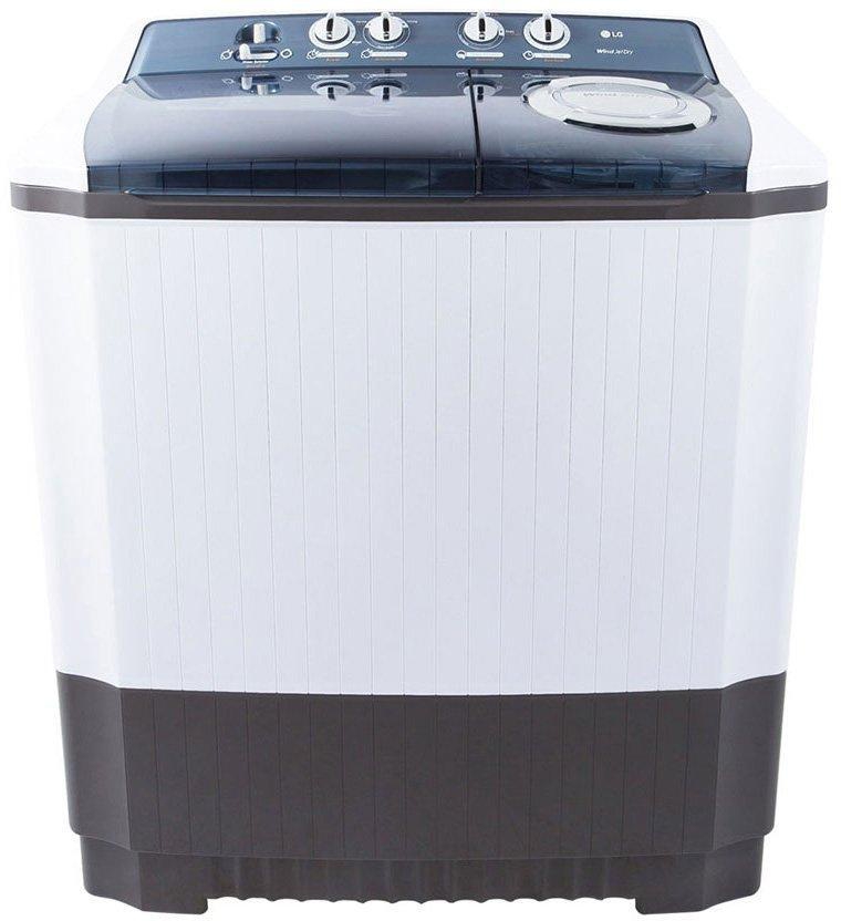 LG Twin Tub Semi Automatic Washing Machine 15KG, White