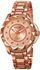 August Steiner Women's Rose Gold Dial Alloy Band Watch - AS8164RG