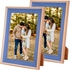 Photo Frame, Size 6 X 8 Inches, A5 - Desk And Wall Stand (Blue)