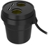 Universal Micro Car Auto Dual USB Charger Socket Cup Holder Adapter