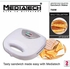 Media Tech Sandwich Maker - 700 Watt - White MT-SM205