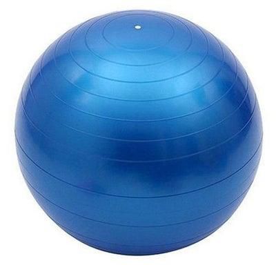 كرة اتزان لممارسة تمارين اليوجا مزودة بمضخة هوائية
