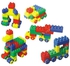 Block Building Blocks Stacking Assorted Colorful Plastic Lego