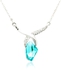 Mysmar Aqua Blue Swarovski Element Crystal Jewelry Set [MM36]