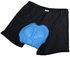 Cycling Underwear Gel 3D Padded Bike Bicycle Pants [H9440 blue, Size: M]