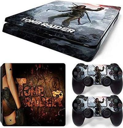 Waterproof Colorful Vinyl For Ps4 Slim Sticker For Sony PlayStation 4 Slim Console 2
