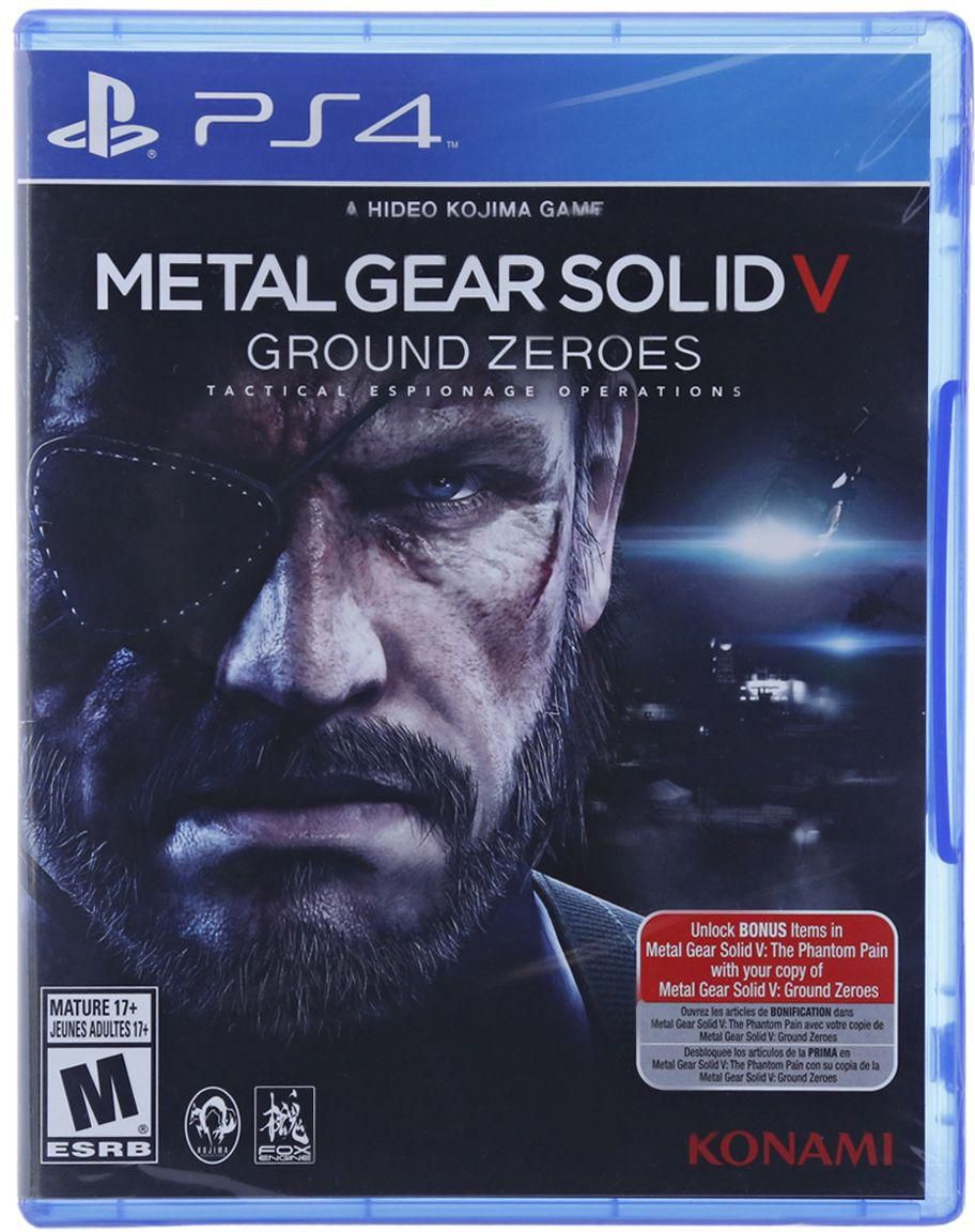 Metal Gear Solid V : Ground Zeroes للبلاي ستيشن 4 من كونامي
