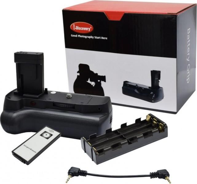IDiscovery Battery Grip For Canon 600D Black