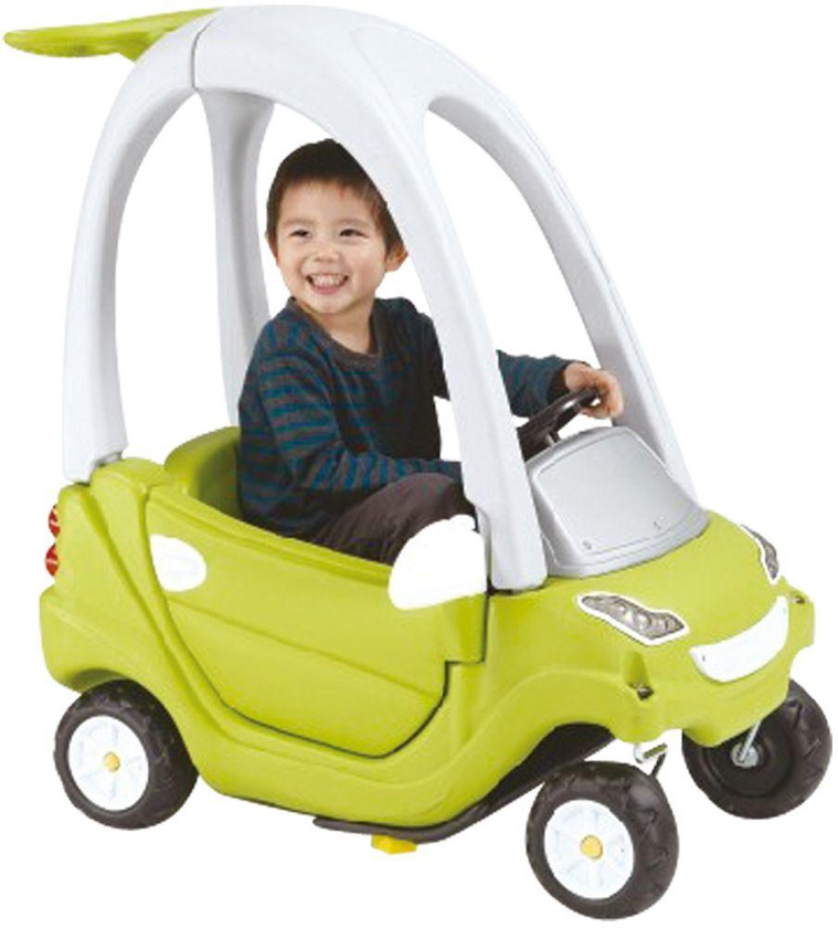 Best Toy Ride On  Car With Umbrella - Green - 28-11G