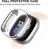 Fitbit Versa 3 Full Coverage TPU Protective Case Cover - Silver