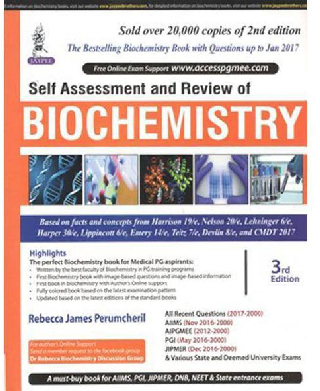 Self Assessment and Review of Biochemistry