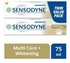 Sensodyne multi care + whitening toothpaste 75 ml &times; 2 