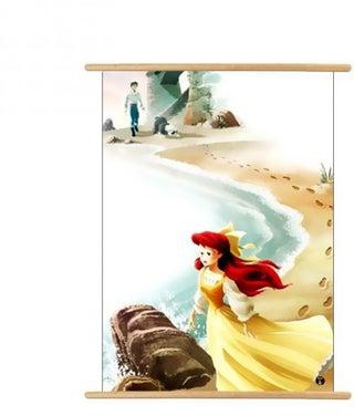 Poster Animation Ariel Princess From The Little Mermaid Movie By Disney