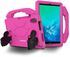 Moxedo Shockproof Protective Case Cover Lightweight Convertible Handle Kickstand for Kids Compatible for Huawei Matepad T8 8.0 inch (Pink)