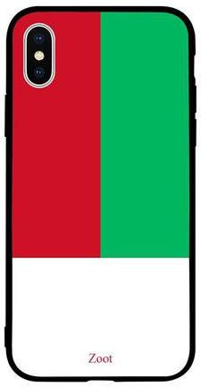 Protective Case Cover For Apple iPhone XS Max Madagascar Flag