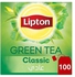 ليبتون شاي أخضر 100 كيس