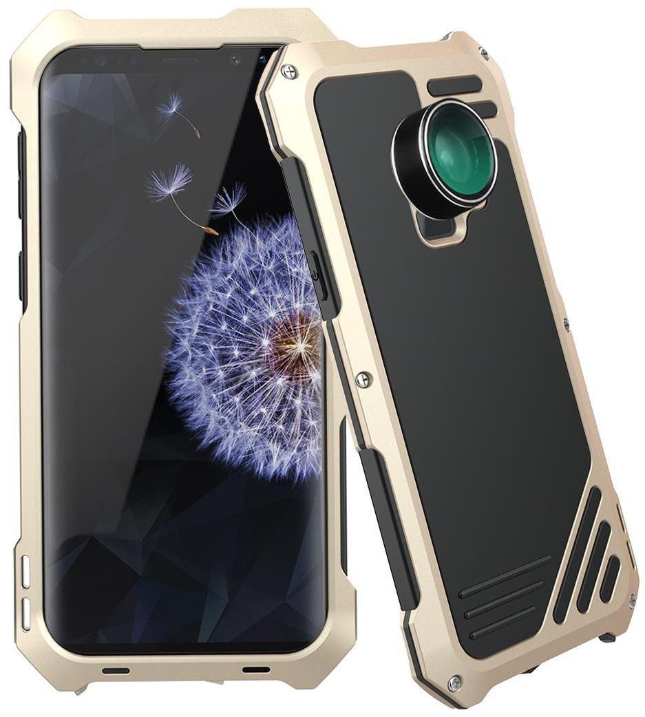 Cover Camera Lens Kit Case 3 In 1 ‫(Gold) - Samsung Galaxy S9 Plus