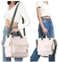 Canvas Crossbody Tote Shoulder Purse Bag for Women and Men with Multi-pocket for Shopping, Travel and Work, Fashion Crossbody Bag College Bag