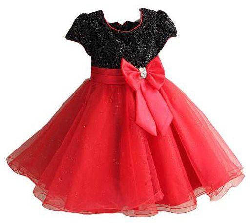 Shift Dress For Girls Size 5 - 6 Years , Multi Color