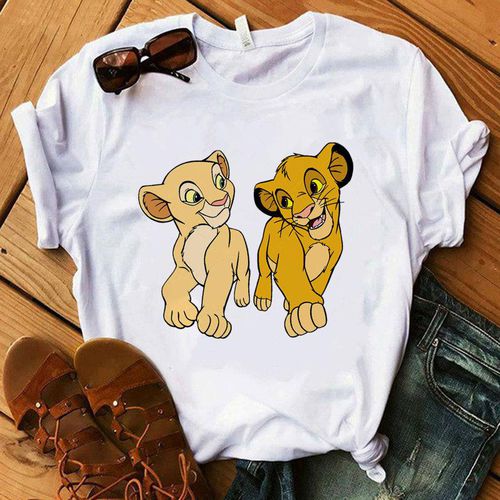 fængelsflugt Patronise spurv The Lion King T-shirt Female Printed Short Sleeve Carton Tops Shirts 6 xxl  price from kilimall in Kenya - Yaoota!