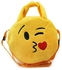 Kid Children Emoji Expression Cute Cotton Shoulder Bags Crossbody Bag