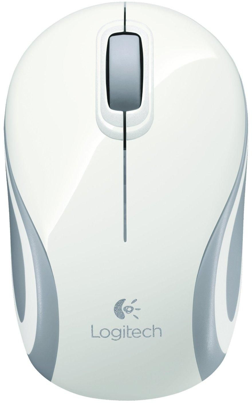 Logitech Mini M187, Mouse, WiFi, Optical, White