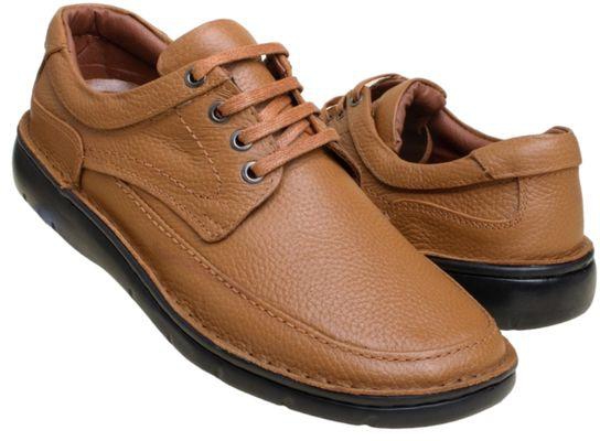 Men's Natural Leather Casual Shoes