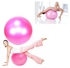 Fitness Exercise Gym Ball Yoga Core Ball 65cm Abdominal Back Leg Workout Pink