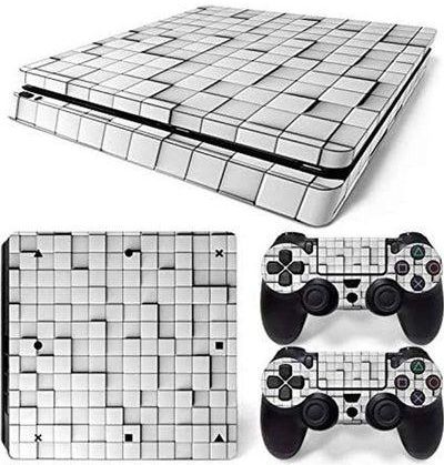 Sony PlayStation 4 Slim Colorskin Personality Console Decal Skin Stickers With 2 Pcs Stickers For PS4 Slim Controller