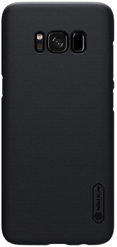 NILLKIN FROSTED BACK COVER FOR SAMSUNG GALAXY S8 PLUS    SCREEN PROTECTOR INCLUDED) BLACK