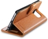 سبايجن محفظة جلدية سامسونج جالاكسي اس 6 بني Spigen Galaxy S6 Wallet S STAND Flip - Brown
