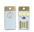 Generic 2Pcs Mini Bright White LED Night Light USB Lamp-