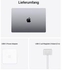 Apple MacBook Pro 14 M1Pro 10C CPU 16C GPU-16GB-1TB-Silver-AR