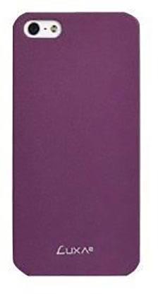 Luxa2 - Sandstone iPhone 5 Case- Purple (LHA0080-B)