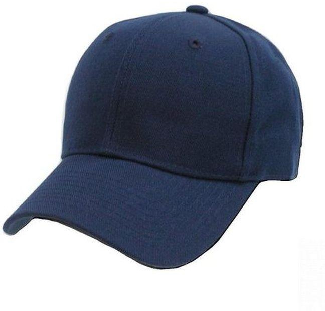 Fashion Adjustable Navy Blue Cap