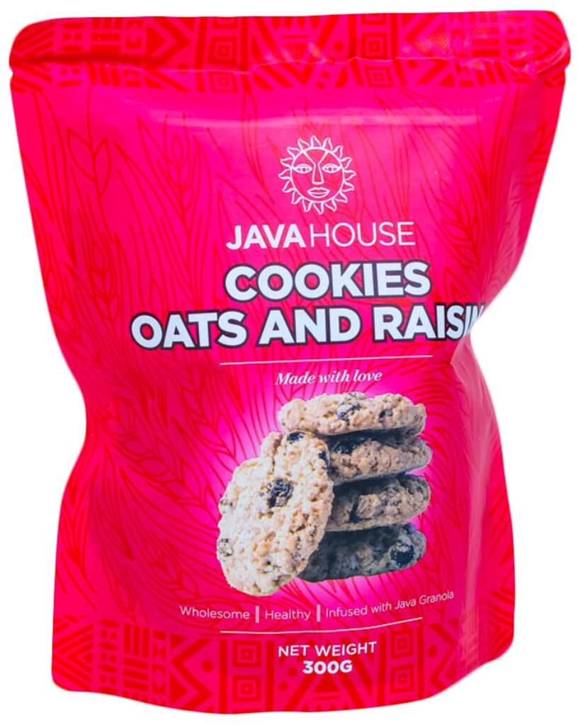 Java House Oats And Raisins Cookies 300g