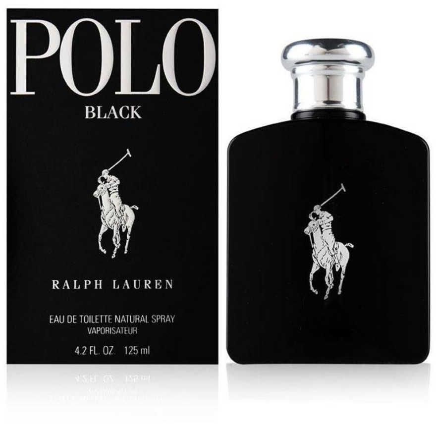 Ralph Lauren Polo Black For Men Eau De Toilette 125Ml