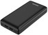 Philips 20000mAh Portable Power Bank with USB C Input Output Port and Dual USB A Ports Compatible with iphone, Android, iPod and More, Black